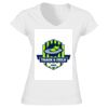 Softstyle™ women's v-neck t-shirt Thumbnail