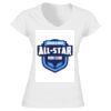 Softstyle™ women's v-neck t-shirt Thumbnail