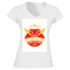 Softstyle™ women's v-neck t-shirt Thumbnail