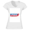 Softstyle™ women's v-neck t-shirt Thumbnail