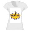 Softstyle™ women's v-neck t-shirt Thumbnail