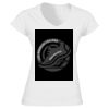 Softstyle™ women's v-neck t-shirt Thumbnail