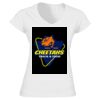 Softstyle™ women's v-neck t-shirt Thumbnail