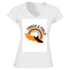 Softstyle™ women's v-neck t-shirt Thumbnail