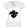 Softstyle™ women's v-neck t-shirt Thumbnail