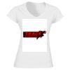 Softstyle™ women's v-neck t-shirt Thumbnail