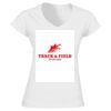 Softstyle™ women's v-neck t-shirt Thumbnail