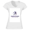 Softstyle™ women's v-neck t-shirt Thumbnail