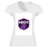 Softstyle™ women's v-neck t-shirt Thumbnail