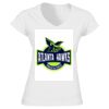 Softstyle™ women's v-neck t-shirt Thumbnail