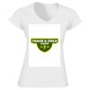 Softstyle™ women's v-neck t-shirt Thumbnail