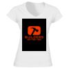 Softstyle™ women's v-neck t-shirt Thumbnail