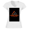 Softstyle™ women's v-neck t-shirt Thumbnail