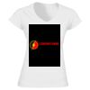 Softstyle™ women's v-neck t-shirt Thumbnail