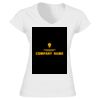 Softstyle™ women's v-neck t-shirt Thumbnail