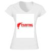 Softstyle™ women's v-neck t-shirt Thumbnail