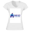 Softstyle™ women's v-neck t-shirt Thumbnail