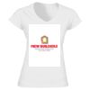 Softstyle™ women's v-neck t-shirt Thumbnail