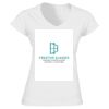 Softstyle™ women's v-neck t-shirt Thumbnail