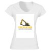 Softstyle™ women's v-neck t-shirt Thumbnail