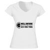 Softstyle™ women's v-neck t-shirt Thumbnail