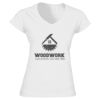 Softstyle™ women's v-neck t-shirt Thumbnail