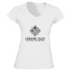 Softstyle™ women's v-neck t-shirt Thumbnail