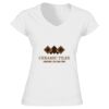 Softstyle™ women's v-neck t-shirt Thumbnail