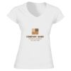 Softstyle™ women's v-neck t-shirt Thumbnail