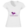 Softstyle™ women's v-neck t-shirt Thumbnail