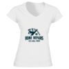 Softstyle™ women's v-neck t-shirt Thumbnail