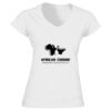 Softstyle™ women's v-neck t-shirt Thumbnail