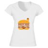 Softstyle™ women's v-neck t-shirt Thumbnail