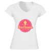 Softstyle™ women's v-neck t-shirt Thumbnail