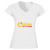 Softstyle™ women's v-neck t-shirt Thumbnail