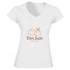 Softstyle™ women's v-neck t-shirt Thumbnail