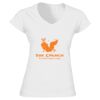 Softstyle™ women's v-neck t-shirt Thumbnail