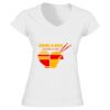 Softstyle™ women's v-neck t-shirt Thumbnail