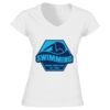 Softstyle™ women's v-neck t-shirt Thumbnail