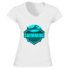 Softstyle™ women's v-neck t-shirt Thumbnail