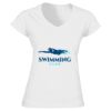 Softstyle™ women's v-neck t-shirt Thumbnail