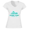 Softstyle™ women's v-neck t-shirt Thumbnail