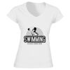 Softstyle™ women's v-neck t-shirt Thumbnail