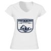 Softstyle™ women's v-neck t-shirt Thumbnail