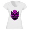 Softstyle™ women's v-neck t-shirt Thumbnail