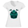 Softstyle™ women's v-neck t-shirt Thumbnail