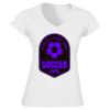 Softstyle™ women's v-neck t-shirt Thumbnail