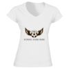 Softstyle™ women's v-neck t-shirt Thumbnail