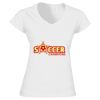 Softstyle™ women's v-neck t-shirt Thumbnail