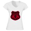 Softstyle™ women's v-neck t-shirt Thumbnail